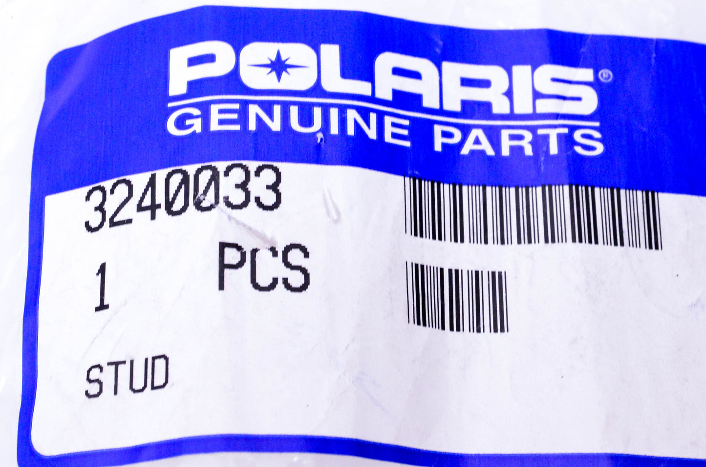 New OEM Polaris 3240033 Crankcase Intake Stud NOS