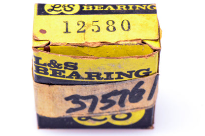 L&S Bearing 375761, 12580 Bearing NOS