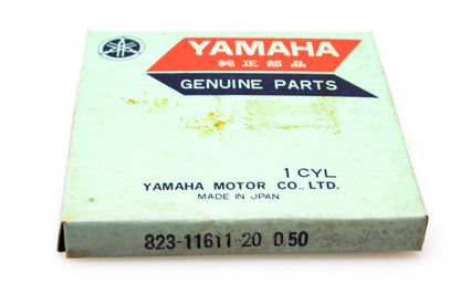 New OEM Yamaha 823-11611-20-00 Piston Ring NOS