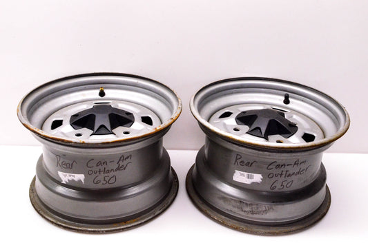 OEM Can-Am 705500622 Rear Rims Qty 2
