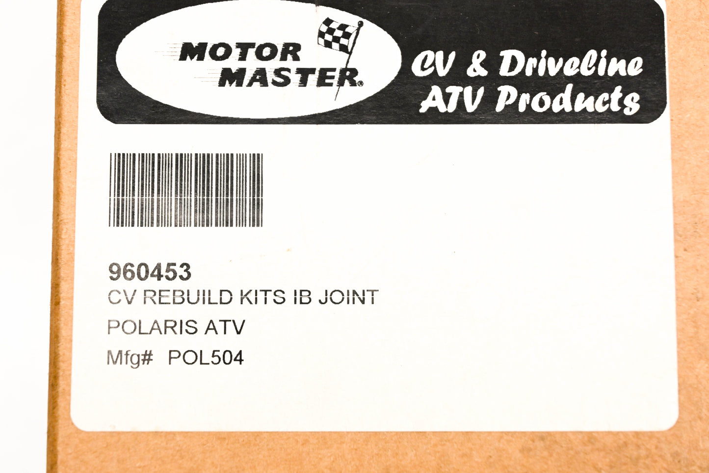 Motor Master POL504 CV Rebuild Kit Joint NOS