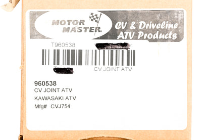 Motor Master CVJ754 CV Joint ATV NOS
