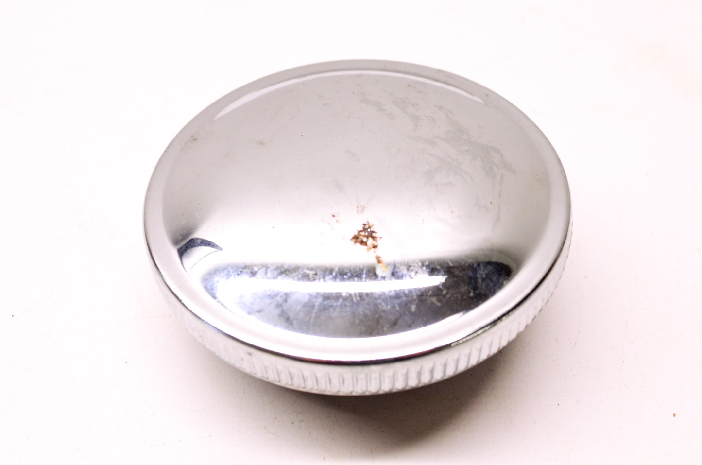 Vented Chrome Cam Lock Gas Cap Harley FXE NOS
