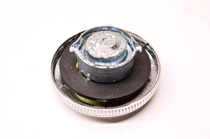 Vented Chrome Cam Lock Gas Cap Harley FXE NOS