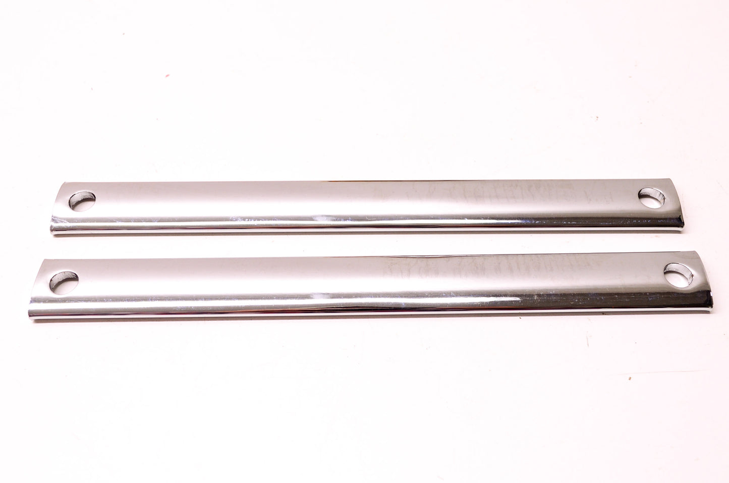 Chrome Triple Tree Cover Trim Harley FLST 1986+ NOS