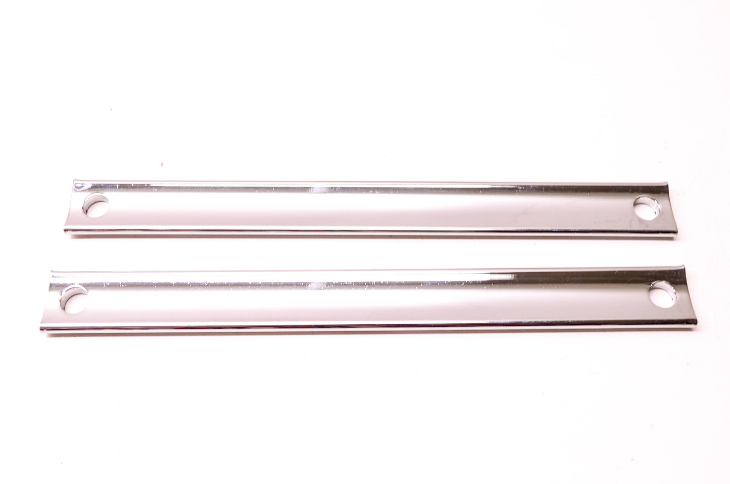 Chrome Triple Tree Cover Trim Harley FLST 1986+ NOS