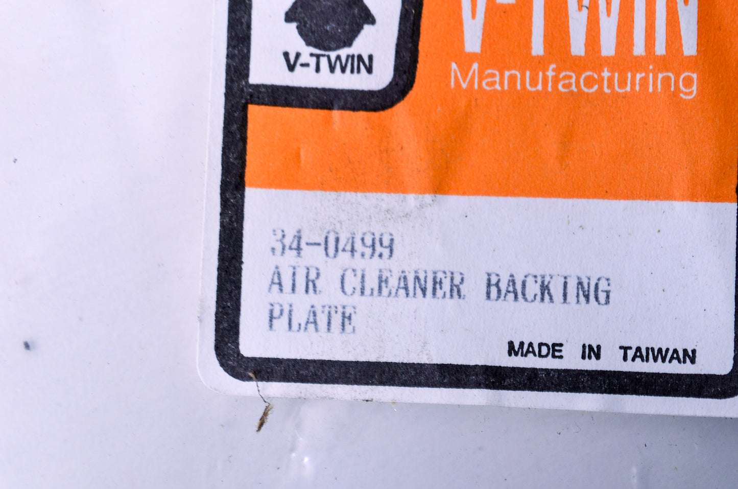 Air Cleaner Backing Plate NOS