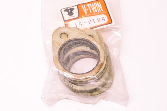 V-Twin 15-0195, 65834-68C Exhaust Gasket Harley FL FX 1966-1984 Qty 10 NOS
