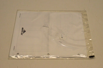 New OEM Arctic Cat 2256-313 AC4000G2 2000 Generator Illustrated Parts Manual NOS