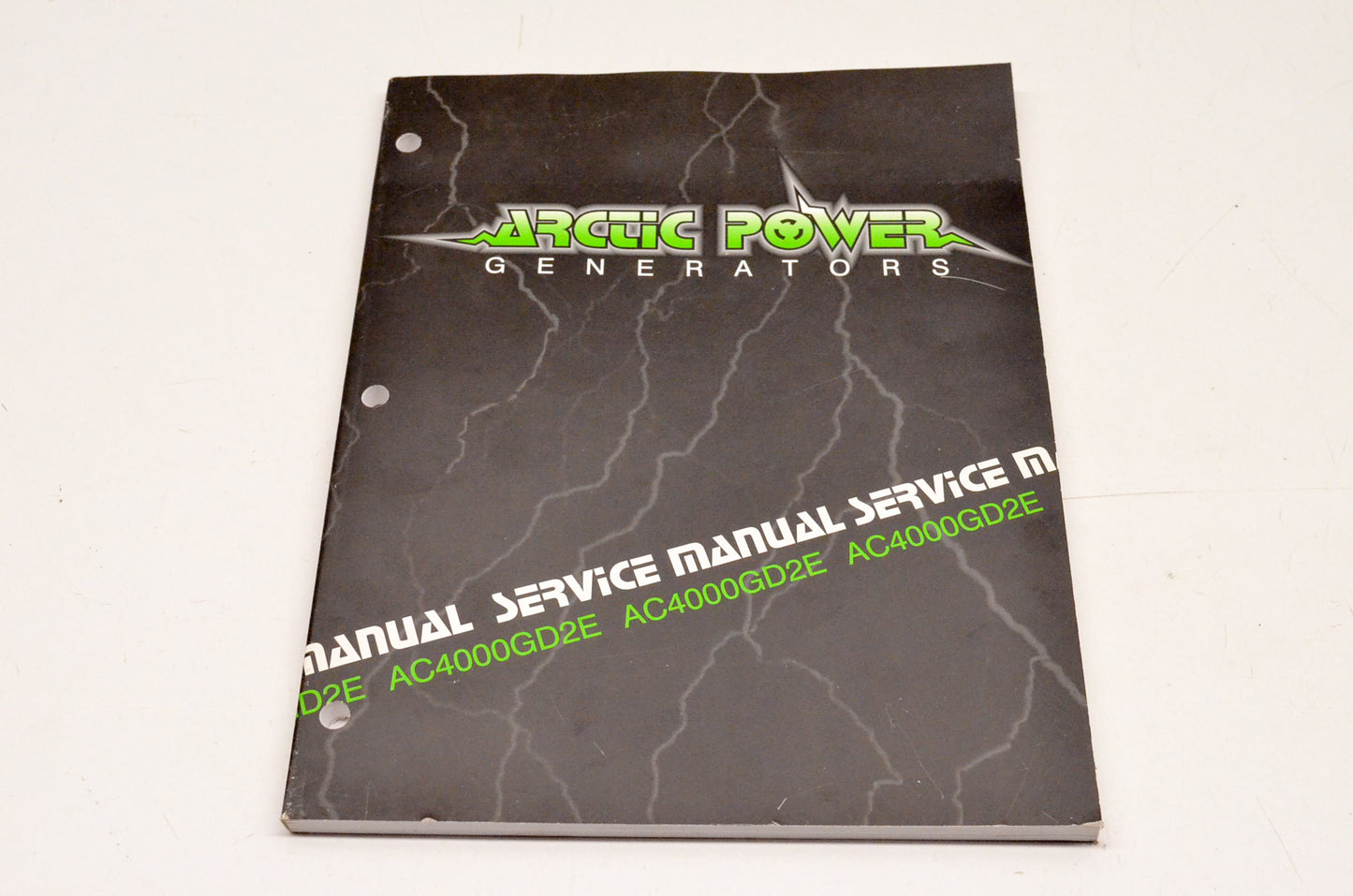 New OEM Arctic Cat 2255-803 AC4000GD2E Generator Service Manual NOS