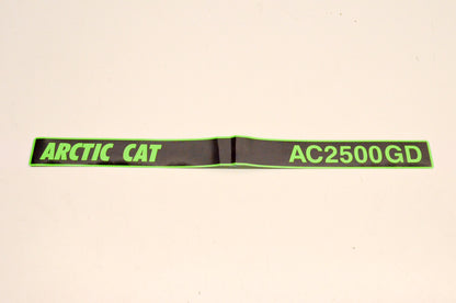 New OEM Arctic Cat 0693-718 AC2500GD Emblem NOS