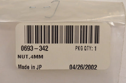 New OEM Arctic Cat Nut 4mm 1400G 2200G 4000G2 750G AC7500GD2E 1800G 2500G 4000GD AC2500GD NOS