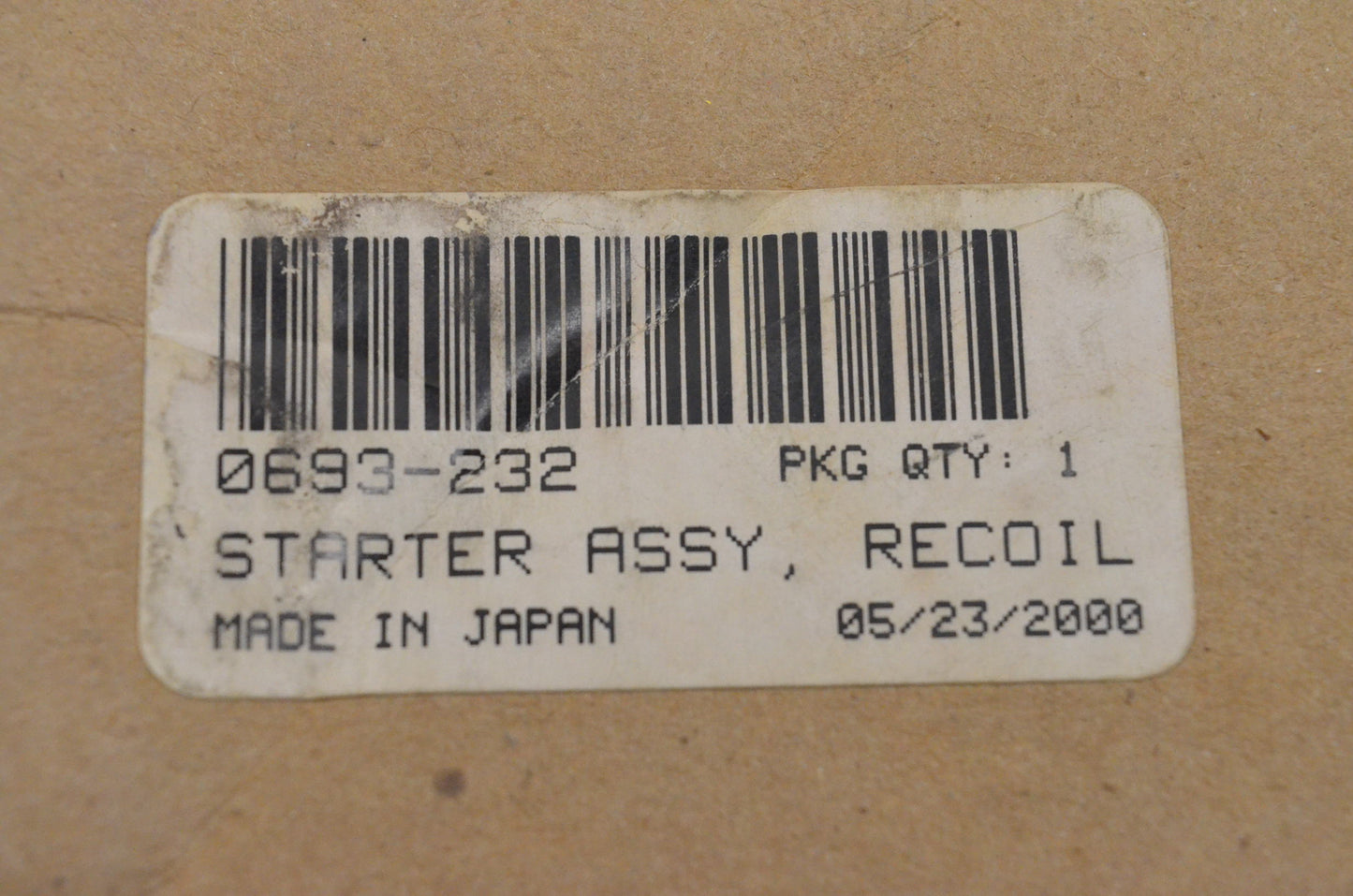 New OEM Arctic Cat 0693-232 Recoil Starter Assembly NOS