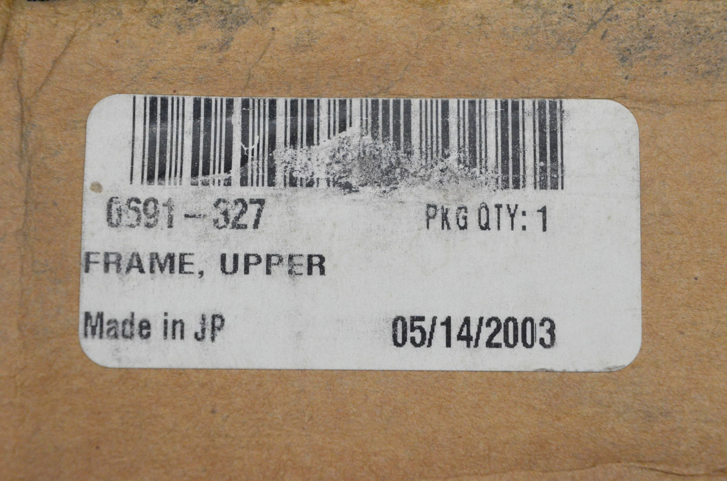 New OEM Arctic Cat 0691-327 Upper Frame NOS