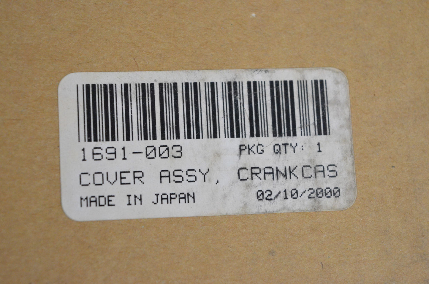 New OEM Arctic Cat 1691-003 Crankcase Cover Assembly NOS