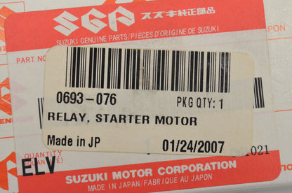 New OEM Arctic Cat 0693-076 Starter Motor Relay 4000GD NOS