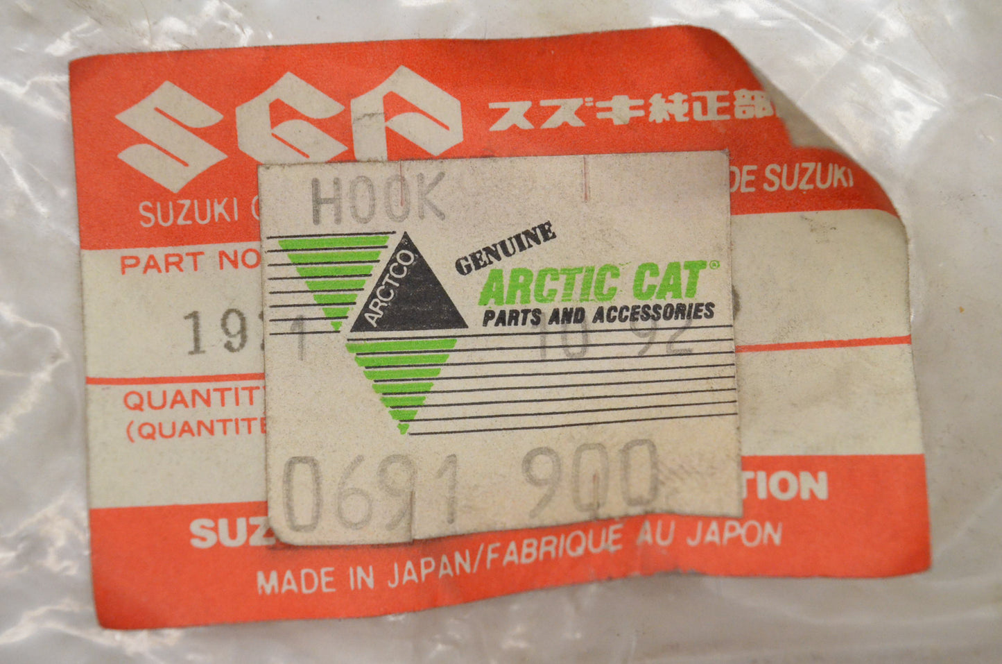 New OEM Arctic Cat 0691-900 Governor Spring Hook Assembly 4000G2