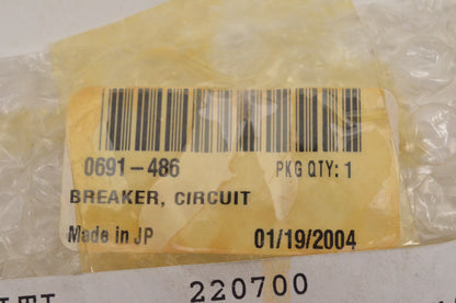 New OEM Arctic Cat 0691-486 Circuit Breaker 1400G NOS