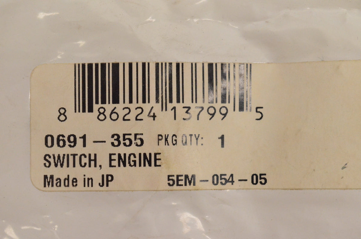 New OEM Arctic Cat 0691-355, 53210-90020 Engine Switch 2500GD 750G AC2500GD NOS