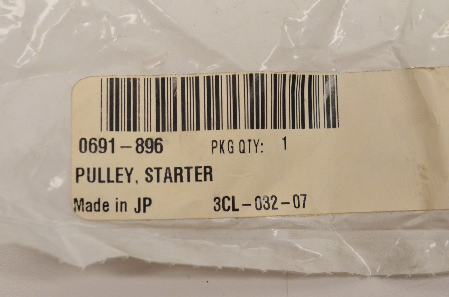 New OEM Arctic Cat 0691-896 Starter Pulley NOS