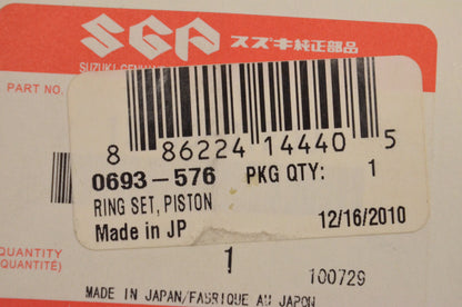 New OEM Arctic Cat 0693-576 Piston Ring Kit AC7500GD2E NOS