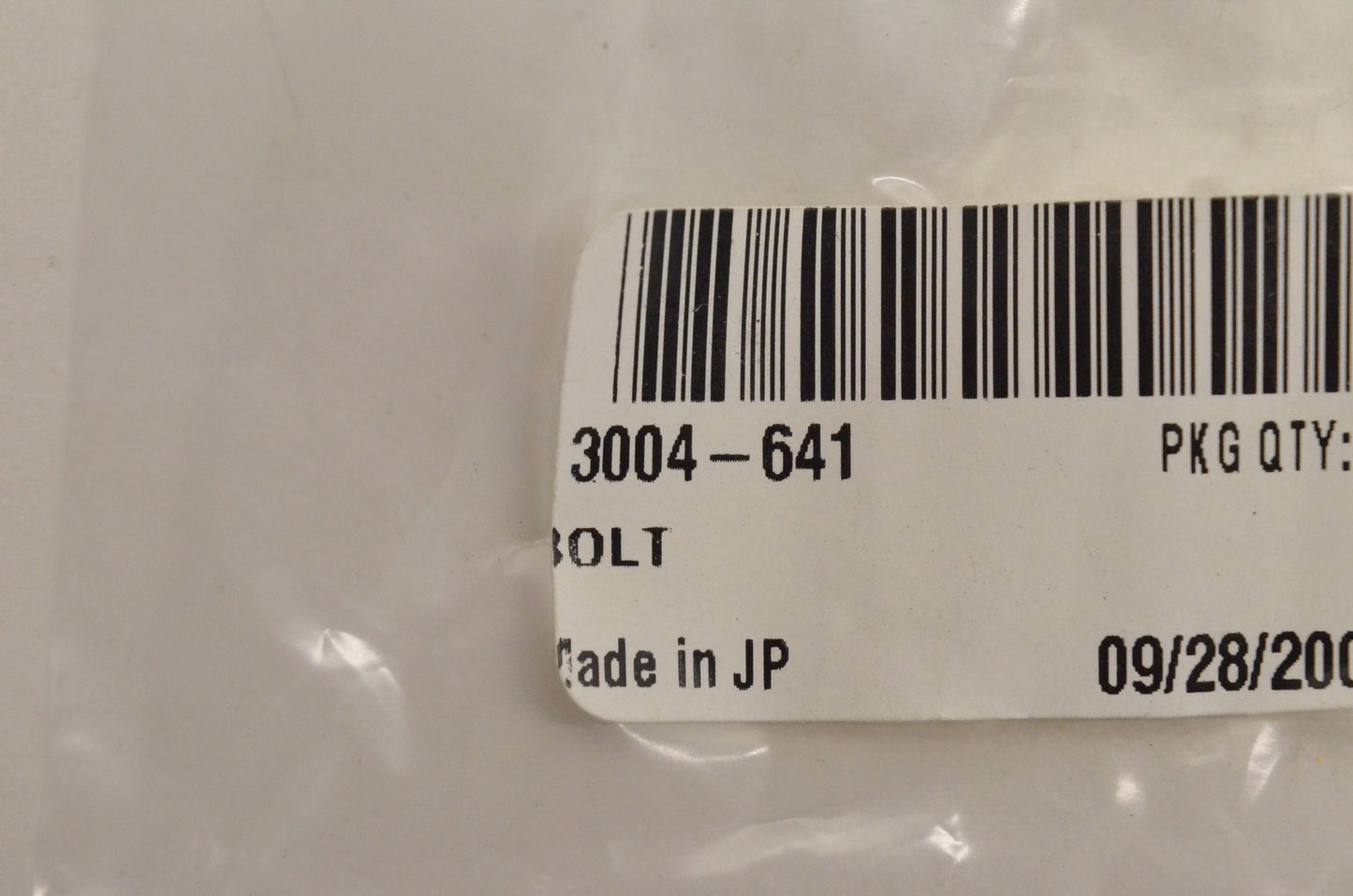 New OEM Arctic Cat 3004-641 Bolt Qty 2 NOS