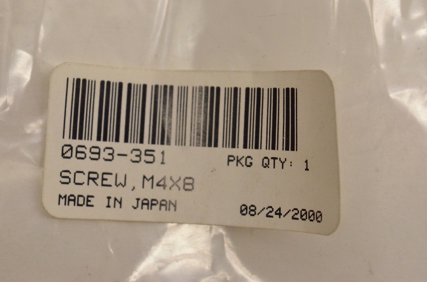 New OEM Arctic Cat Screw M4x8 1400G 2200G 4000GD AC7500GD2E 1800G 4000G2 AC2500GD NOS
