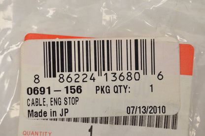 New OEM Arctic Cat 0691-156 Engine Stop Cable 4000G2 NOS