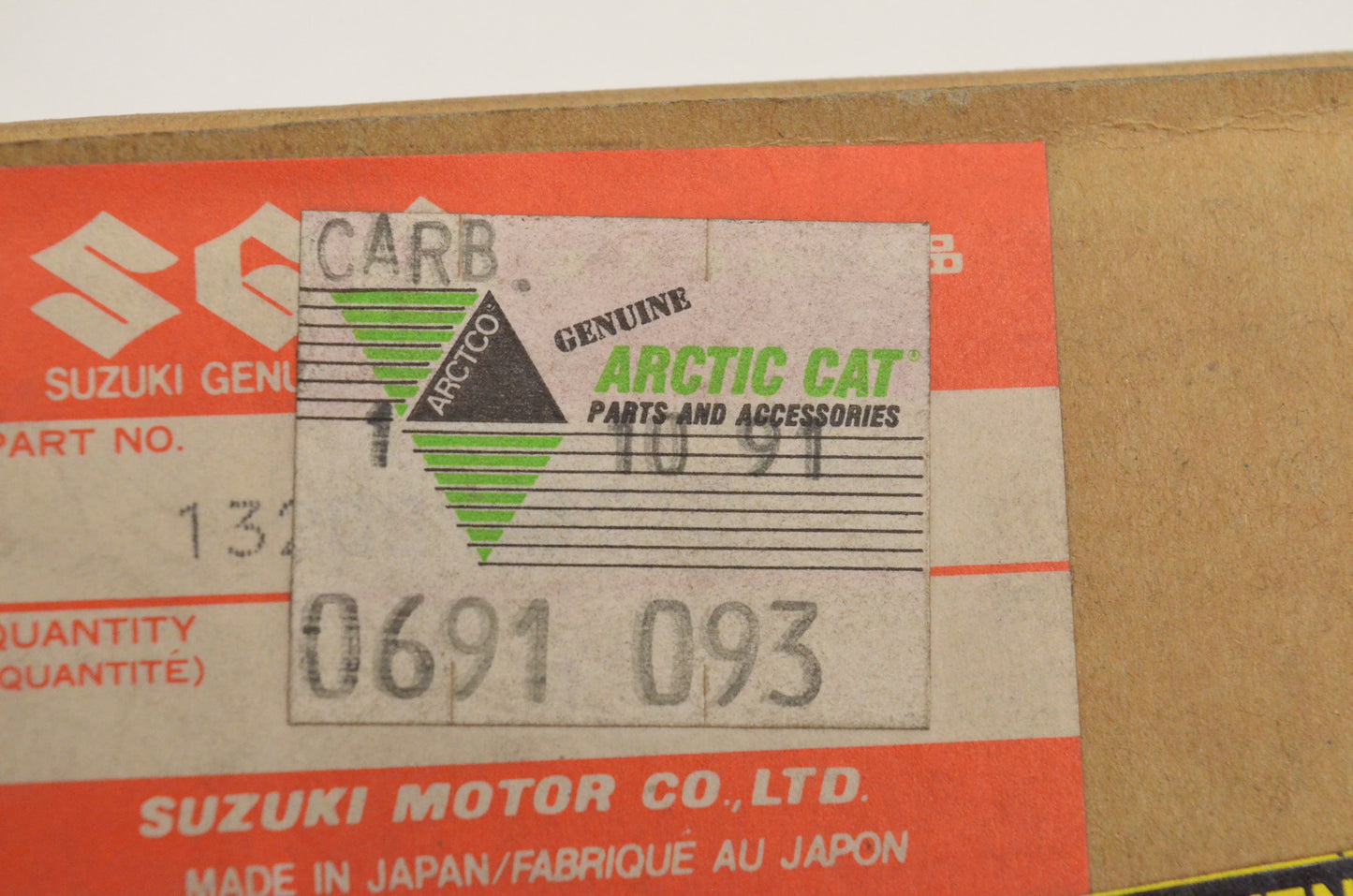 New OEM Arctic Cat 0691-093 Carburetor Assembly BV22 NOS