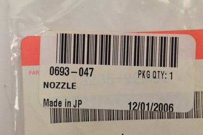 New OEM Arctic Cat 0693-047 Nozzle 4000GD NOS