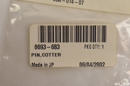 New OEM Arctic Cat 0693-683 Cotter Pin NOS