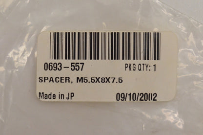 New OEM Arctic Cat 0693-557 Spacer M5.5x8x7.5 AC7500GD2E NOS