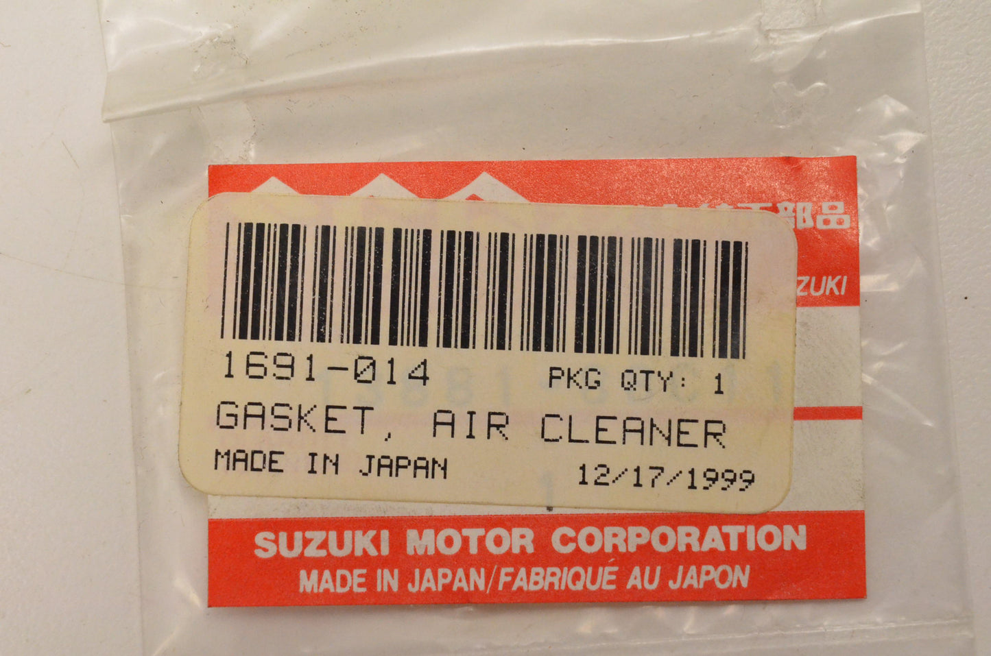 New OEM Arctic Cat 1691-014 Air Cleaner Gasket NOS