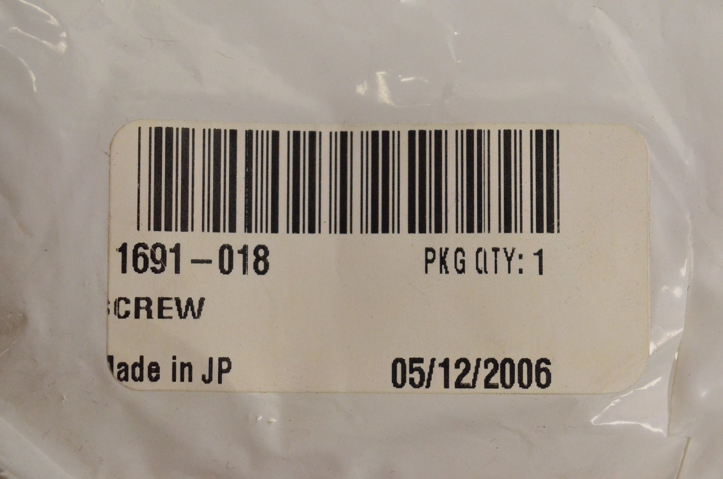 New OEM Arctic Cat 1691-018 Screw NOS