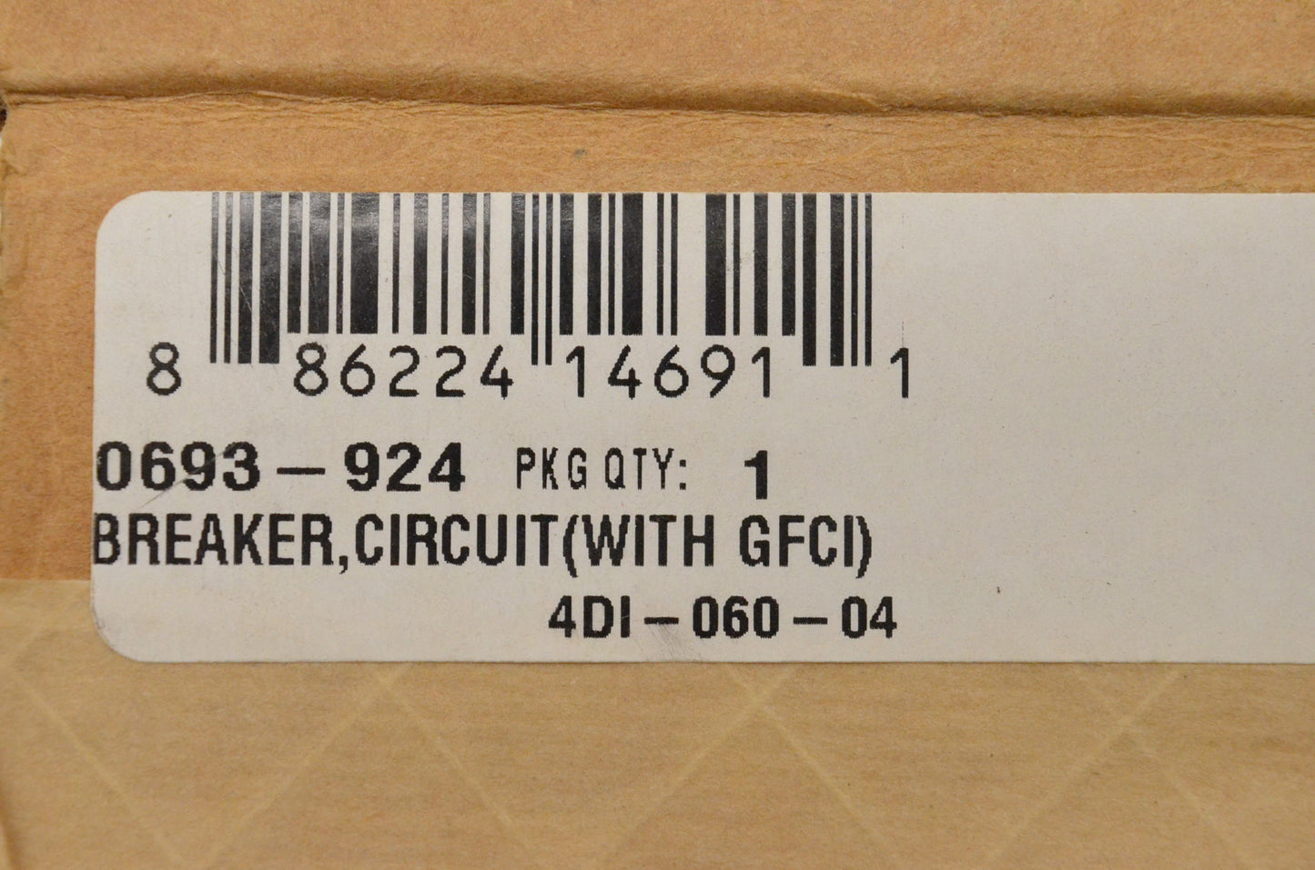 New OEM Arctic Cat 0693-924 Circuit Breaker w/GFCI NOS