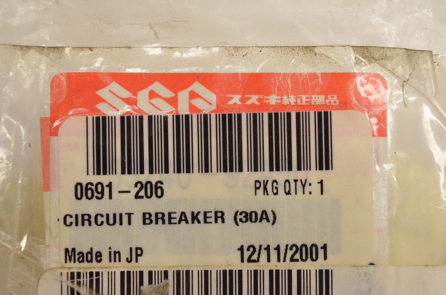 New OEM Arctic Cat 0691-206 Circuit Breaker 30a 4000G2 4000GD NOS