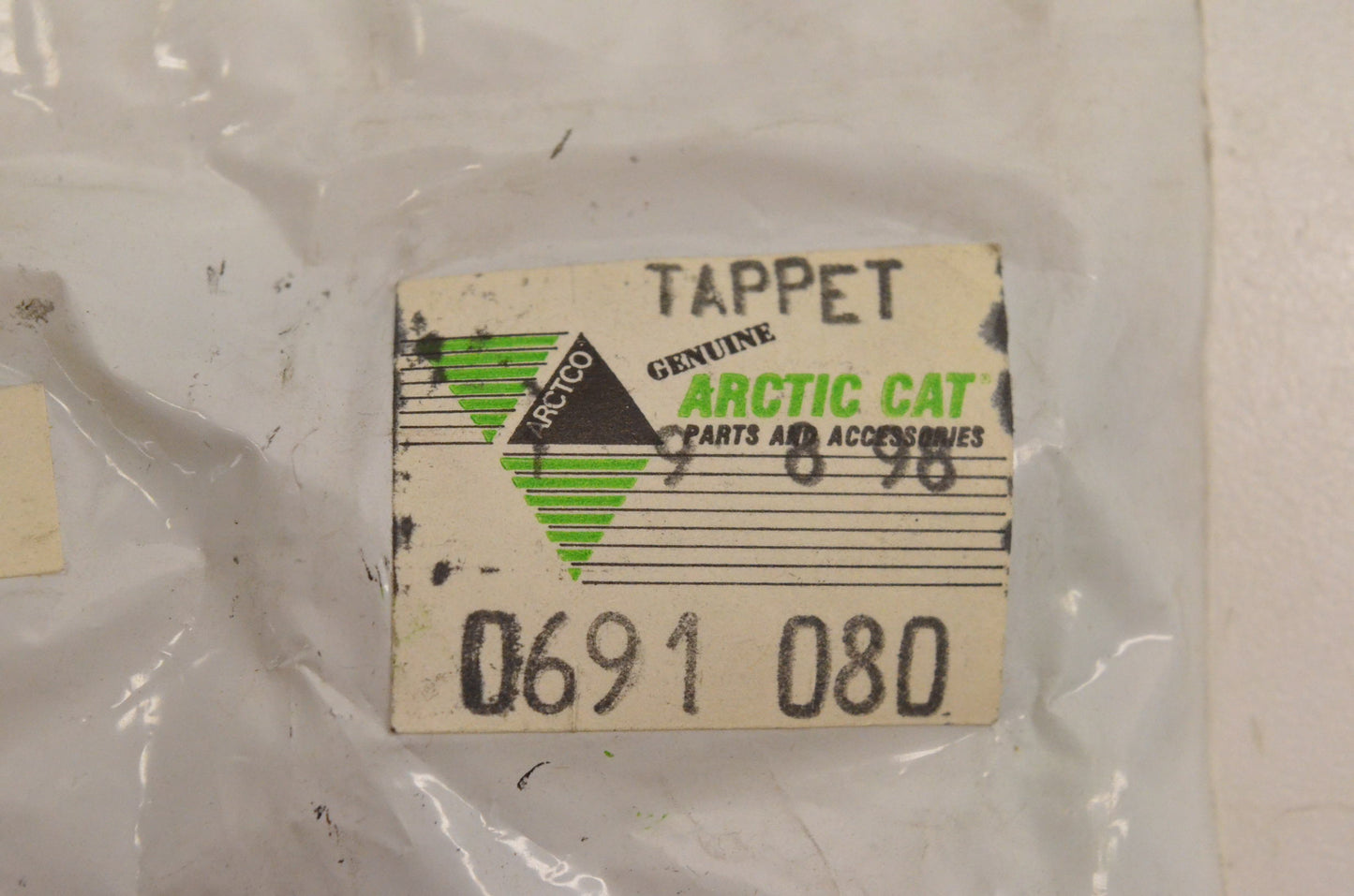 New OEM Arctic Cat 0691-080 Tappet 45.5mm AC7500GD2E NOS