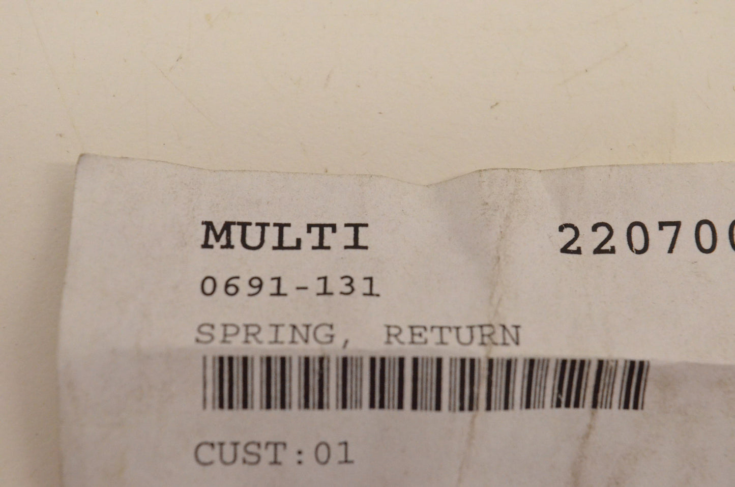 New OEM Arctic Cat 0691-131 Return Spring NOS