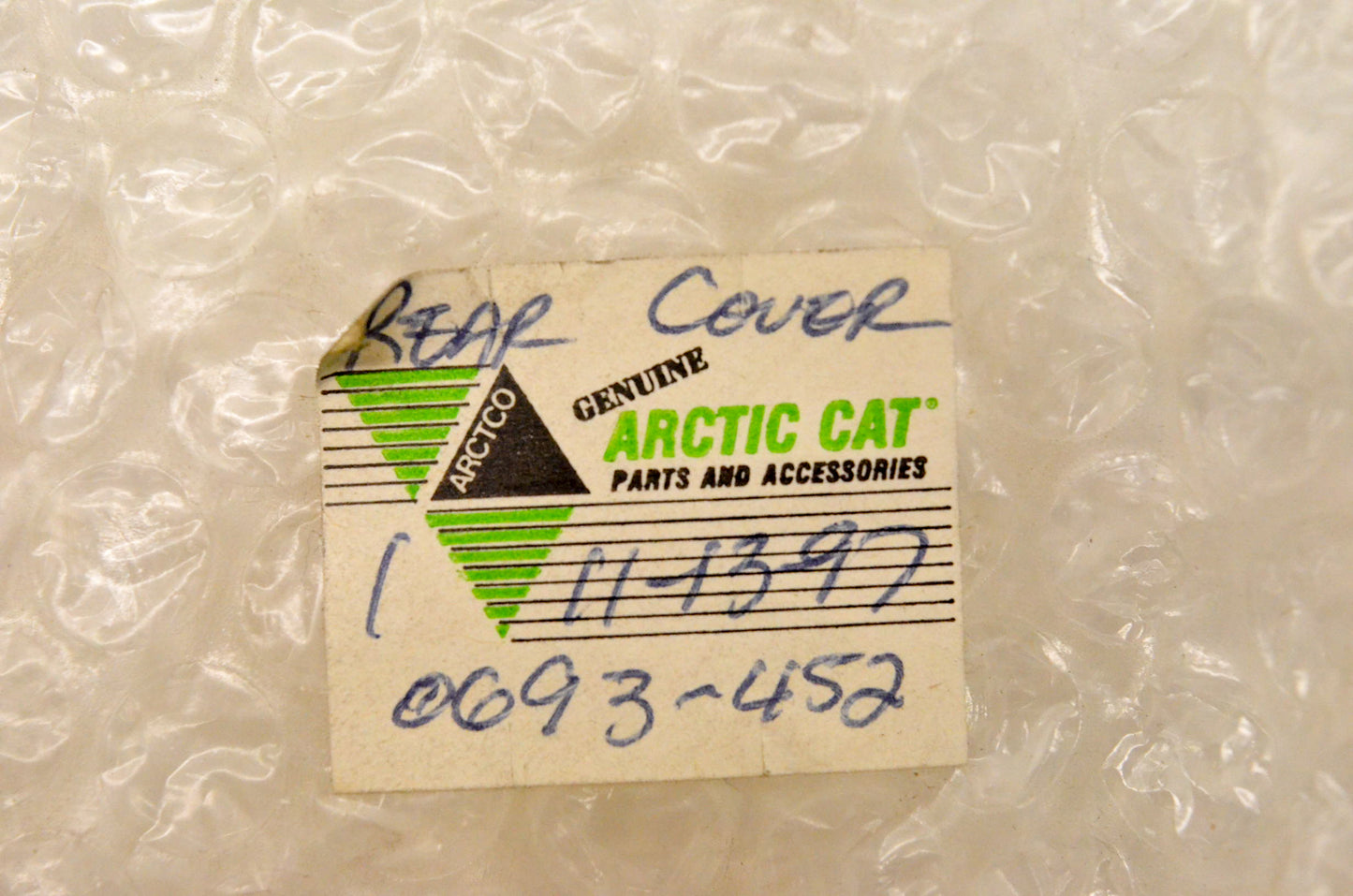 New OEM Arctic Cat 0693-452 Rear Housing Cover 4000G2 NOS