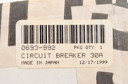 New OEM Arctic Cat 0693-992 Circuit Breaker 30A NOS