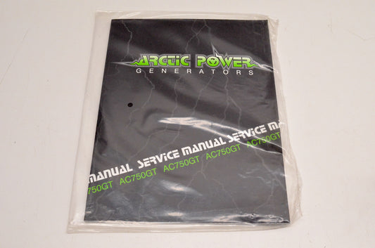 New OEM Arctic Cat 2255-797 AC750GT Service Manual NOS