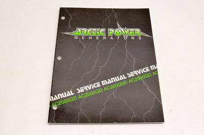 New OEM Arctic Cat 2255-800 AC2500GD Service Manual NOS