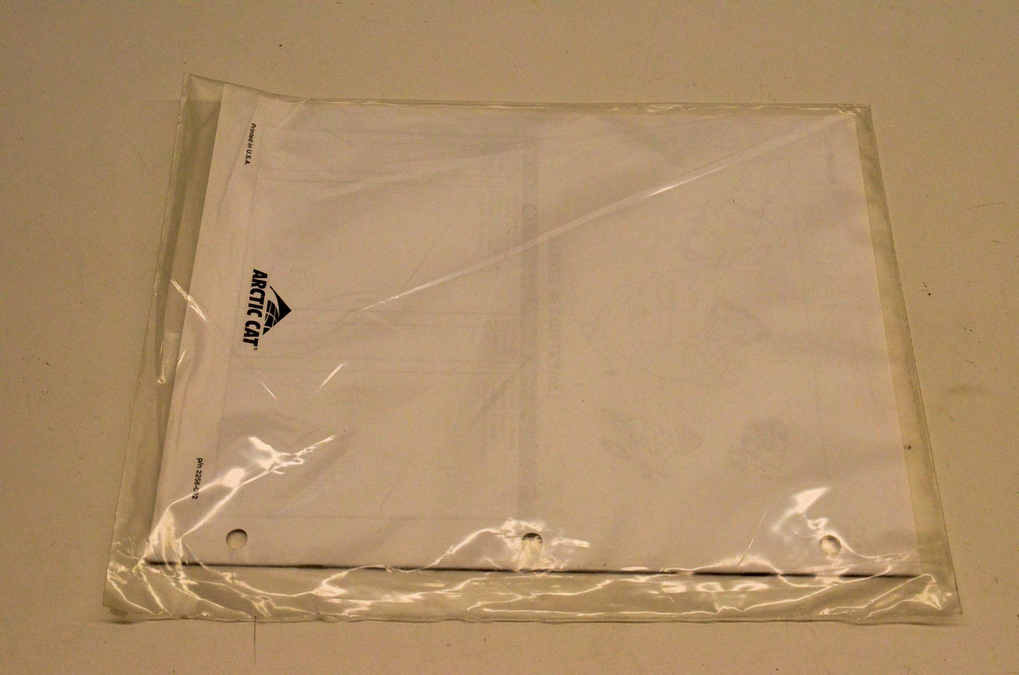 New OEM Arctic Cat 2256-092 AC7500GD2E 1998 Generator Illustrated Parts Manual NOS