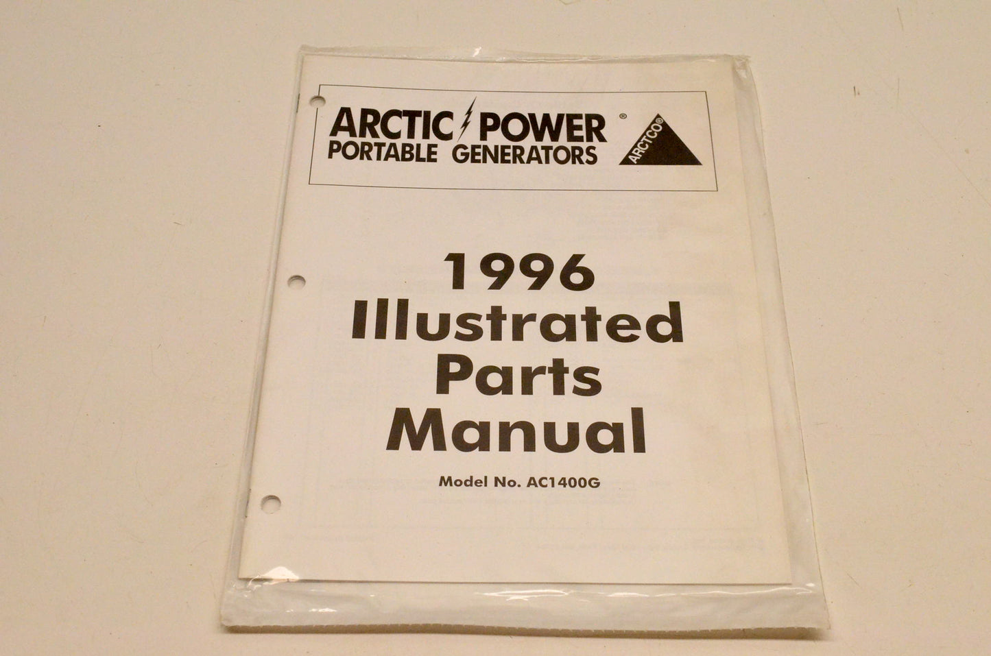 New OEM Arctic Cat 2255-449 AC1400G 1996 Illustrated Parts Manual NOS