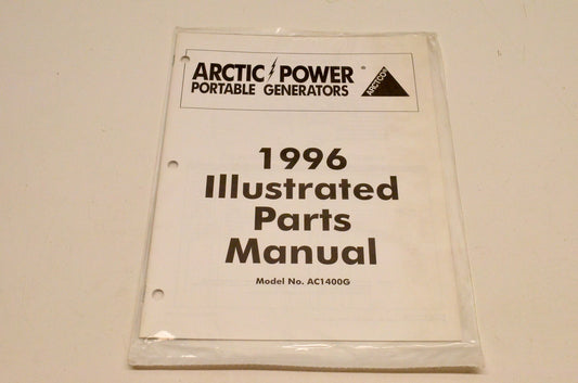 New OEM Arctic Cat 2255-449 AC1400G 1996 Illustrated Parts Manual NOS
