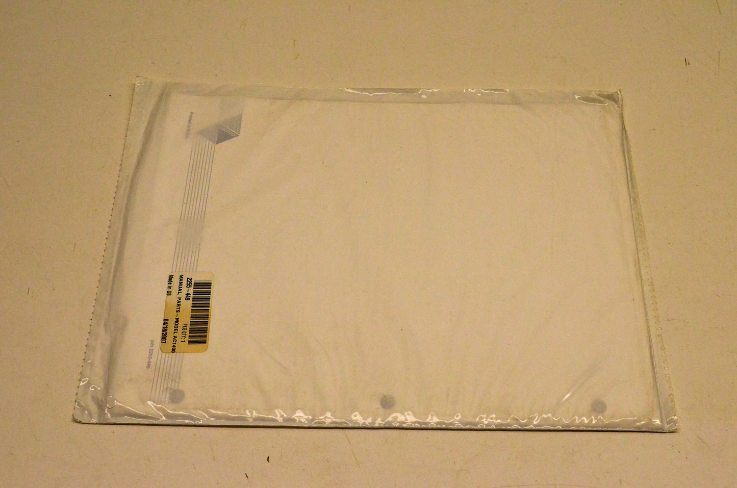 New OEM Arctic Cat 2255-449 AC1400G 1996 Illustrated Parts Manual NOS