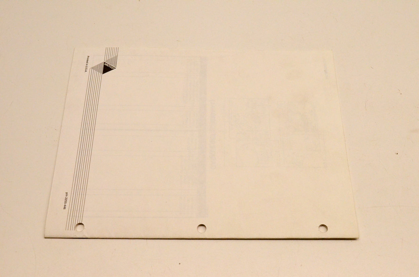 New OEM Arctic Cat 2255-446 AC2500GD 1996 Illustrated Parts Manual NOS
