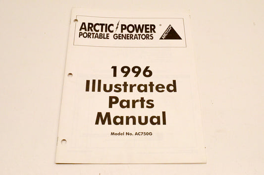 New OEM Arctic Cat 2255-450 AC750G 1996 Illustrated Parts Manual NOS