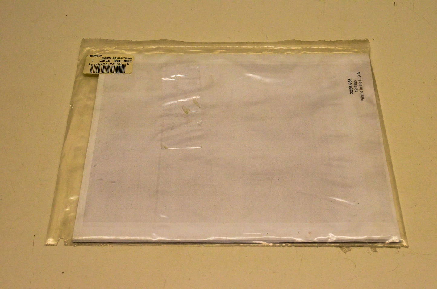 New OEM Arctic Cat 2255-656 AC2500GD Generator Operator's Manual NOS
