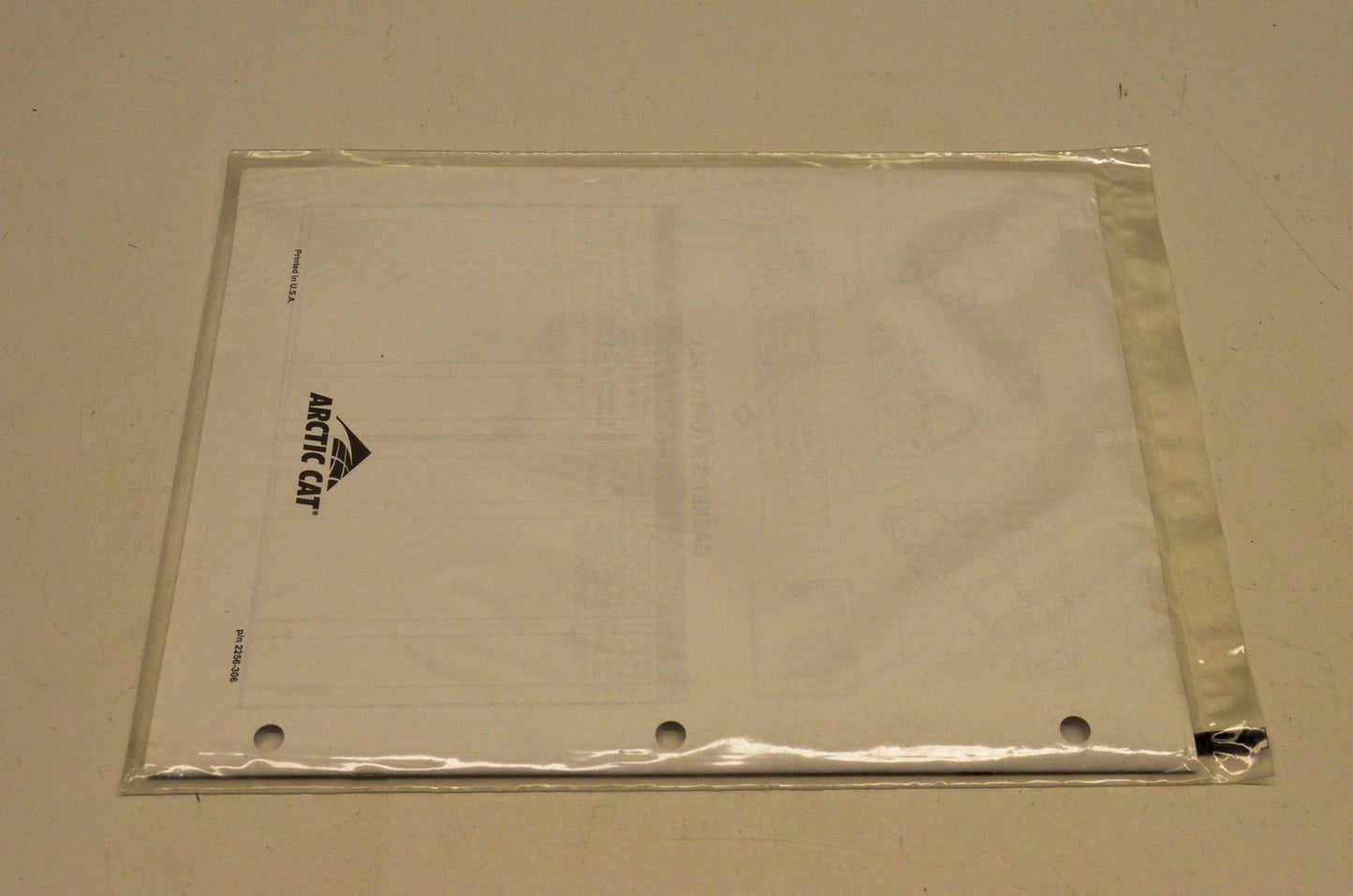 New OEM Arctic Cat 2256-306 AC7500GD2E 2000 Generator Illustrated Parts Manual NOS